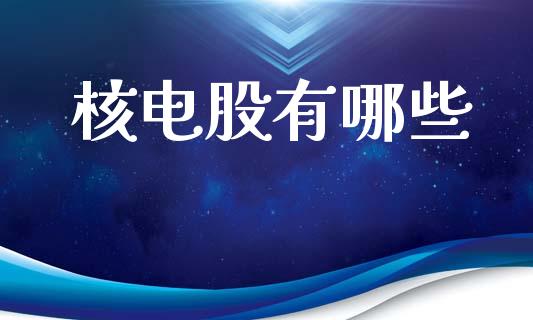 核电股有哪些_https://wap.hpmsj.cn_基金分析_第1张