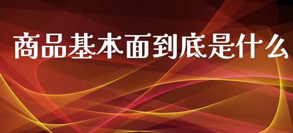 商品基本面到底是什么_https://wap.hpmsj.cn_外汇汇率_第1张