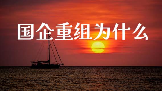 国企重组为什么_https://wap.hpmsj.cn_基金分析_第1张