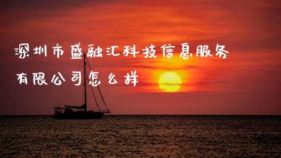 深圳市盛融汇科技信息服务有限公司怎么样_https://wap.hpmsj.cn_金融机构_第1张