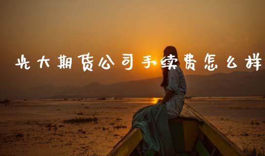 光大期货公司手续费怎么样_https://wap.hpmsj.cn_债券投资_第1张