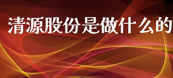清源股份是做什么的_https://wap.hpmsj.cn_期货交易_第1张