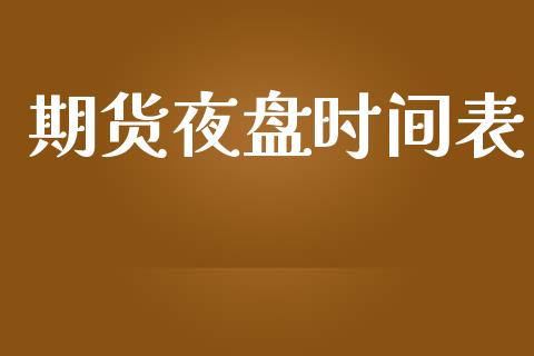 期货夜盘时间表_https://wap.hpmsj.cn_基金分析_第1张