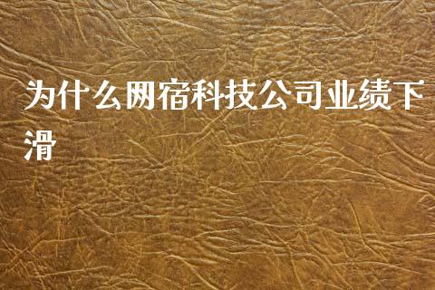 为什么网宿科技公司业绩下滑_https://wap.hpmsj.cn_财经时评_第1张