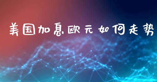美国加息欧元如何走势_https://wap.hpmsj.cn_债券投资_第1张