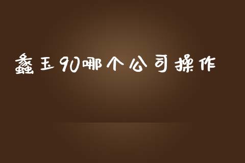 蠡玉90哪个公司操作_https://wap.hpmsj.cn_财经时评_第1张