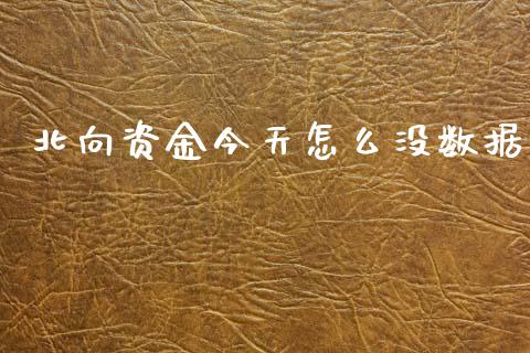 北向资金今天怎么没数据_https://wap.hpmsj.cn_金融机构_第1张