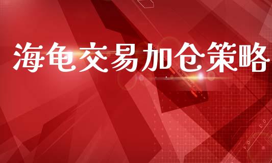 海龟交易加仓策略_https://wap.hpmsj.cn_财经时评_第1张