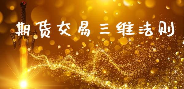期货交易三维法则_https://wap.hpmsj.cn_财经时评_第1张