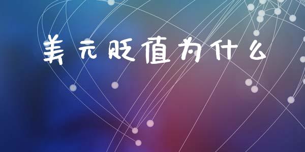 美元贬值为什么_https://wap.hpmsj.cn_金融机构_第1张