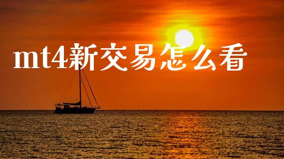 mt4新交易怎么看_https://wap.hpmsj.cn_基金分析_第1张
