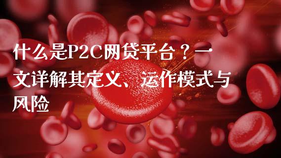 什么是P2C网贷平台？一文详解其定义、运作模式与风险_https://wap.hpmsj.cn_债券投资_第1张