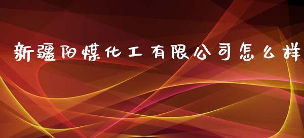 新疆阳煤化工有限公司怎么样_https://wap.hpmsj.cn_金融机构_第1张