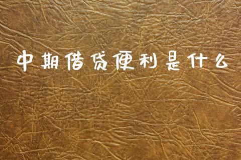 中期借贷便利是什么_https://wap.hpmsj.cn_债券投资_第1张