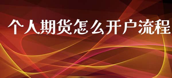 个人期货怎么开户流程_https://wap.hpmsj.cn_基金分析_第1张