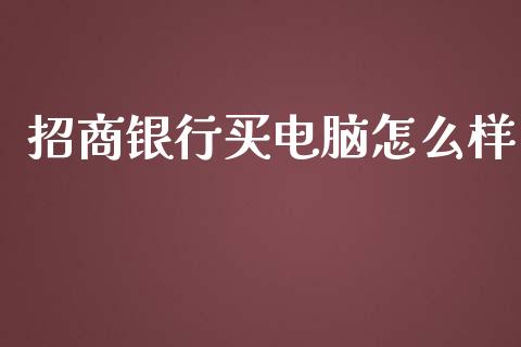 招商银行买电脑怎么样_https://wap.hpmsj.cn_外汇汇率_第1张
