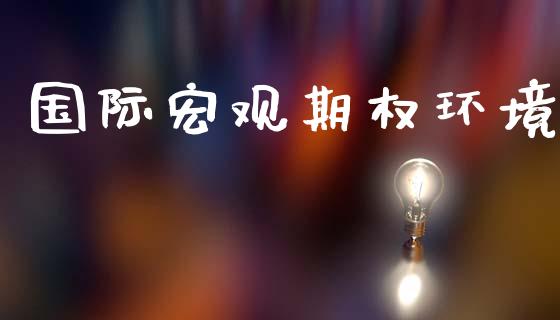 国际宏观期权环境_https://wap.hpmsj.cn_基金分析_第1张