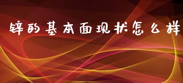 锌的基本面现状怎么样_https://wap.hpmsj.cn_债券投资_第1张