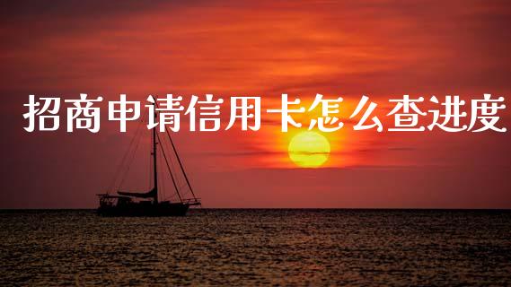 招商申请信用卡怎么查进度_https://wap.hpmsj.cn_财经时评_第1张