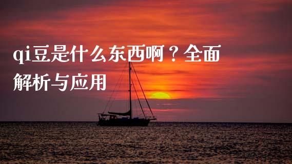 qi豆是什么东西啊？全面解析与应用_https://wap.hpmsj.cn_期货交易_第1张