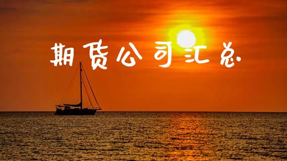 期货公司汇总_https://wap.hpmsj.cn_基金分析_第1张