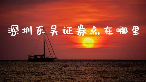 深圳东吴证券点在哪里_https://wap.hpmsj.cn_财经时评_第1张