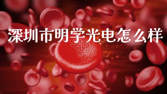 深圳市明学光电怎么样_https://wap.hpmsj.cn_期货交易_第1张
