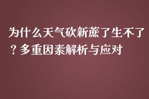 为什么天气砍新蔗了生不了?多重因素解析与应对_财经时评_第1张_财经时评_基金分析_期货交易_金融机构_外汇汇率_债券投资 为什么天气砍新蔗了生不了?多重因素解析与应对_https://wap.hpmsj.cn_财经时评_第1张