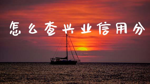 怎么查兴业信用分_https://wap.hpmsj.cn_金融机构_第1张