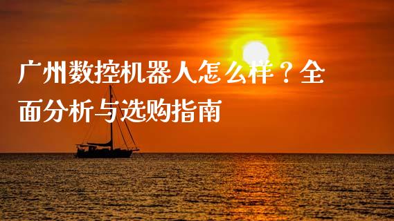 广州数控机器人怎么样？全面分析与选购指南_https://wap.hpmsj.cn_外汇汇率_第1张