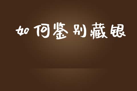 如何鉴别藏银_https://wap.hpmsj.cn_财经时评_第1张