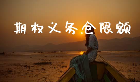 期权义务仓限额_https://wap.hpmsj.cn_期货交易_第1张