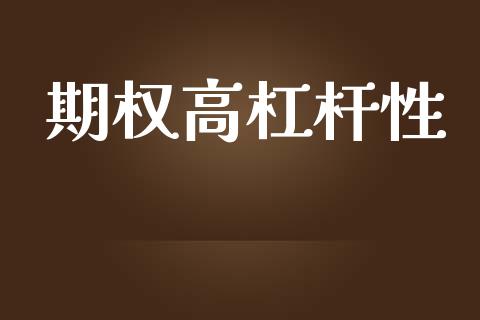 期权高杠杆性_https://wap.hpmsj.cn_金融机构_第1张