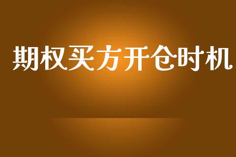 期权买方开仓时机_https://wap.hpmsj.cn_期货交易_第1张