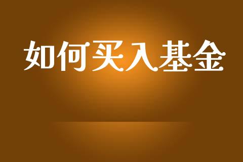 如何买入基金_https://wap.hpmsj.cn_基金分析_第1张