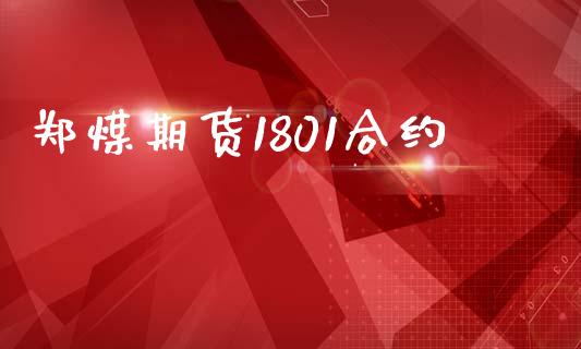 郑煤期货1801合约_https://wap.hpmsj.cn_财经时评_第1张