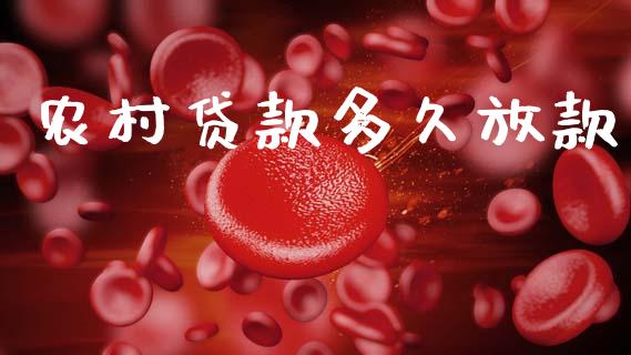 农村贷款多久放款_https://wap.hpmsj.cn_债券投资_第1张