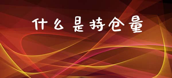什么是持仓量_https://wap.hpmsj.cn_财经时评_第1张