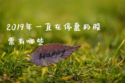 2019年一直在停盘的股票有哪些_https://wap.hpmsj.cn_金融机构_第1张
