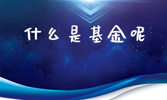 什么是基金呢_https://wap.hpmsj.cn_债券投资_第1张