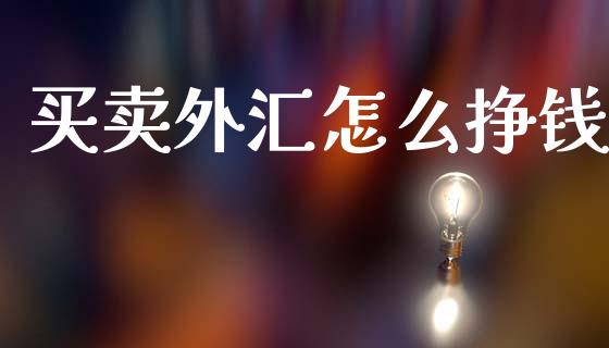 买卖外汇怎么挣钱_https://wap.hpmsj.cn_外汇汇率_第1张