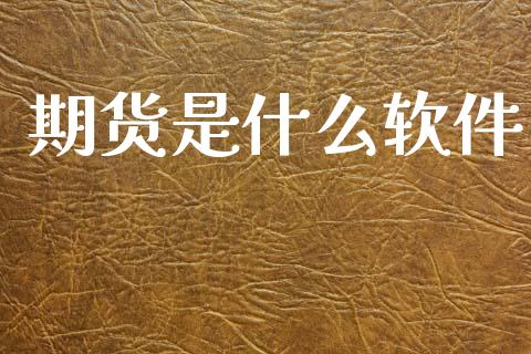 期货是什么软件_https://wap.hpmsj.cn_基金分析_第1张
