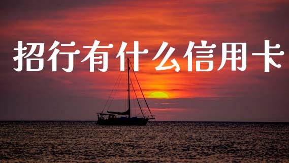 招行有什么信用卡_https://wap.hpmsj.cn_债券投资_第1张