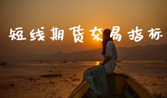 短线期货交易指标_https://wap.hpmsj.cn_外汇汇率_第1张