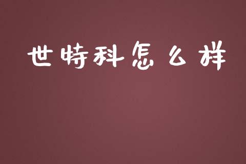 世特科怎么样_https://wap.hpmsj.cn_金融机构_第1张