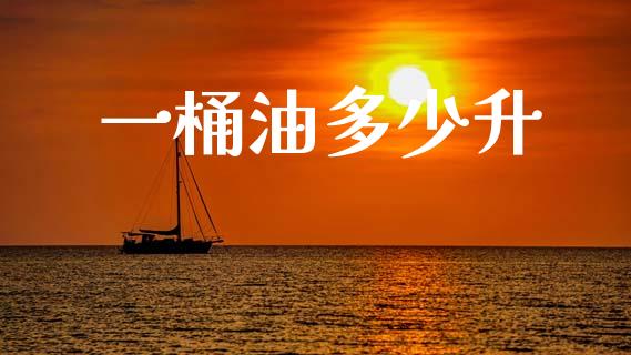 一桶油多少升_https://wap.hpmsj.cn_期货交易_第1张