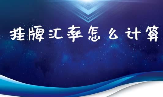 挂牌汇率怎么计算_https://wap.hpmsj.cn_基金分析_第1张