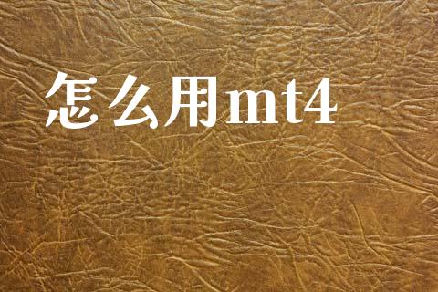 怎么用mt4_https://wap.hpmsj.cn_外汇汇率_第1张
