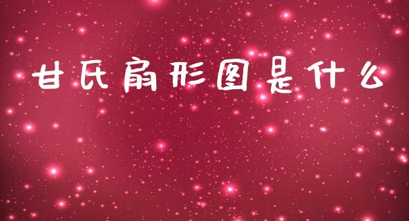 甘氏扇形图是什么_https://wap.hpmsj.cn_外汇汇率_第1张