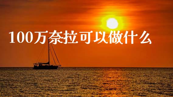 100万奈拉可以做什么_https://wap.hpmsj.cn_债券投资_第1张